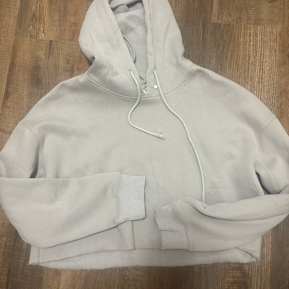 Amazon Women's Gray Hoodie Sweater